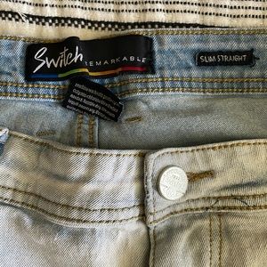 REMARKABLE SWITCH men’s jeans